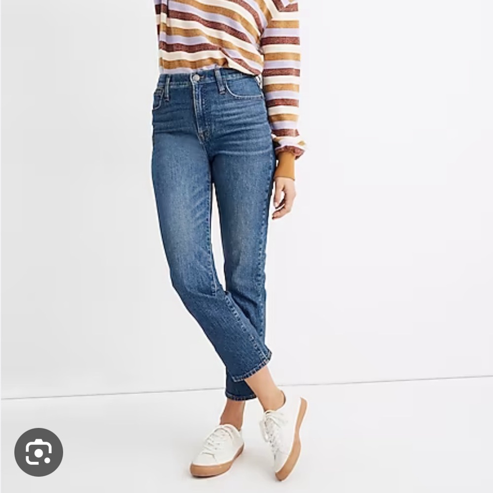 Madewell Classic Straight Leg Jeans